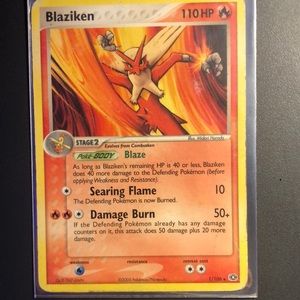 Pokémon TCG Blaziken EX Emerald 1/106 Rare, Dratini Legends Awakened 91 Regular